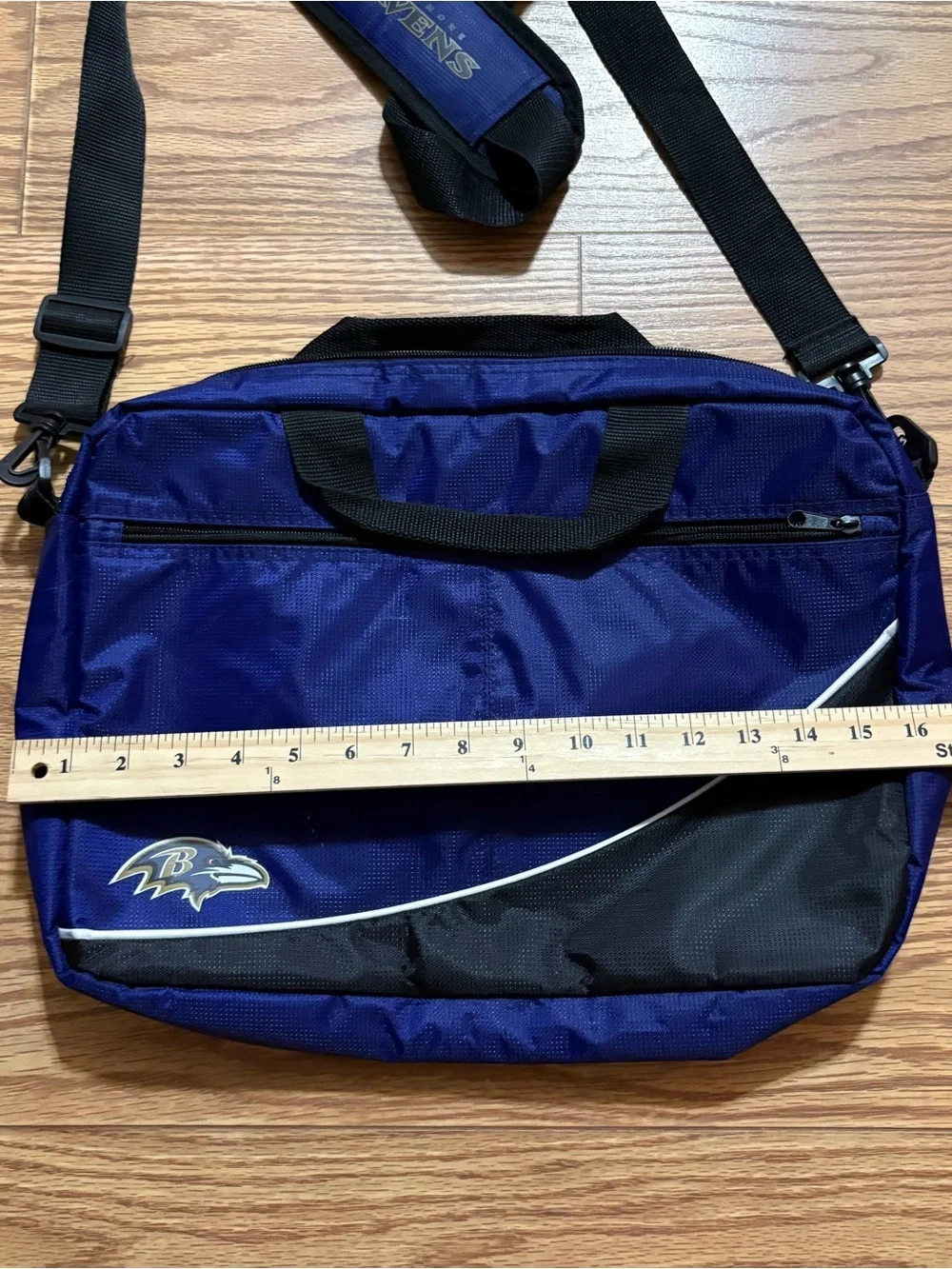 NFL Baltimore Ravens Laptop Tablet Carrying Bag Travel Case